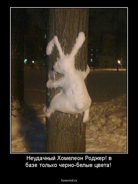 Неудачный Хомелеон Роджер! в базе только черно-белые цвета!