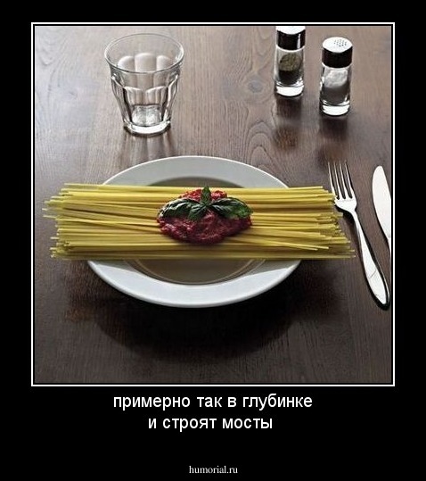 примерно так в глубинке и строят мосты