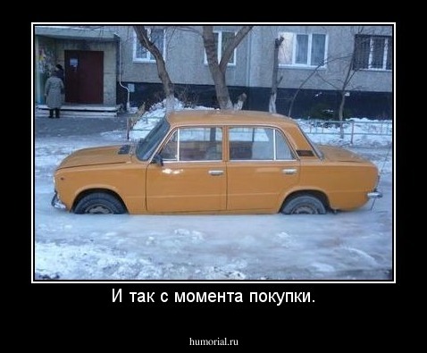 И так с момента покупки.