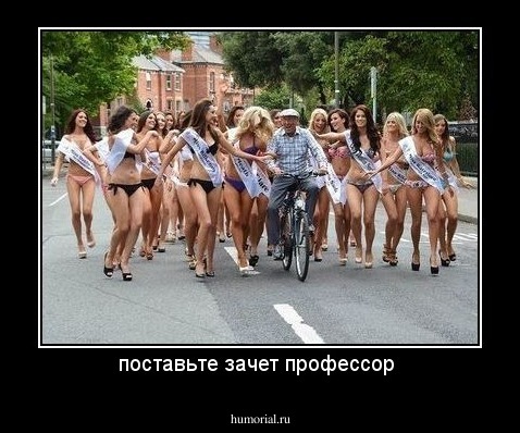 поставьте зачет профессор 