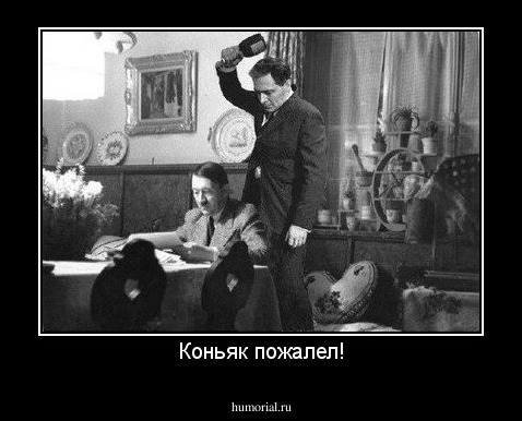 Коньяк пожалел!