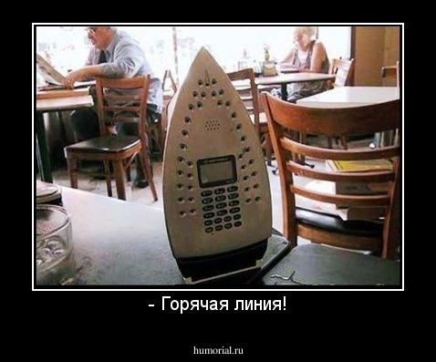 - Горячая линия!