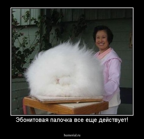 Эбонитовая палочка все еще действует!
