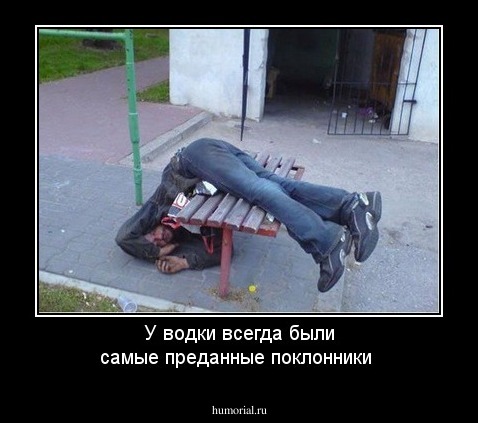 У водки всегда были самые преданные поклонники