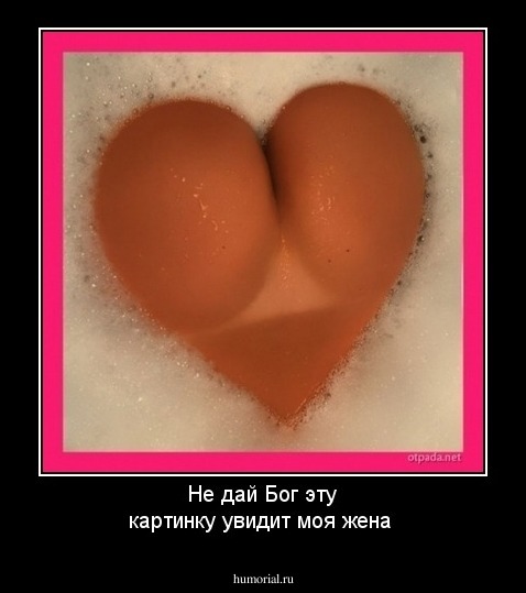 Не дай Бог эту картинку увидит моя жена