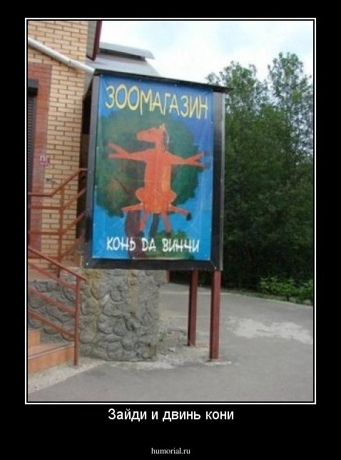 Зайди и двинь кони