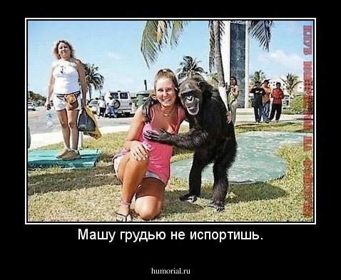 Машу грудью не испортишь.