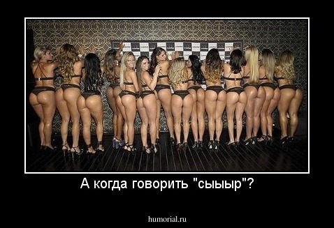 А когда говорить "сыыыр"?