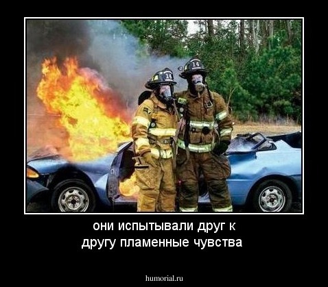 они испытывали друг к другу пламенные чувства