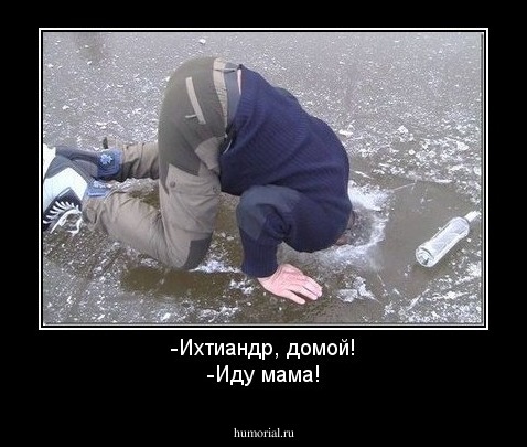 -Ихтиандр, домой!
-Иду мама!