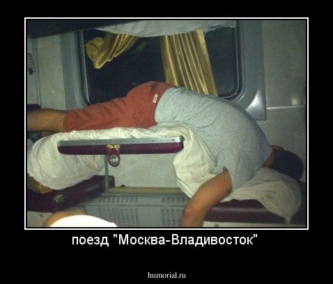 поезд "Москва-Владивосток" 