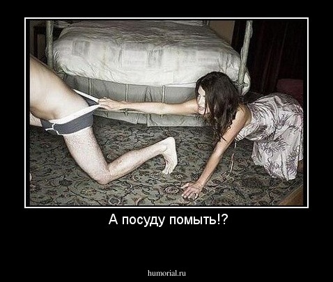  А посуду помыть!?
