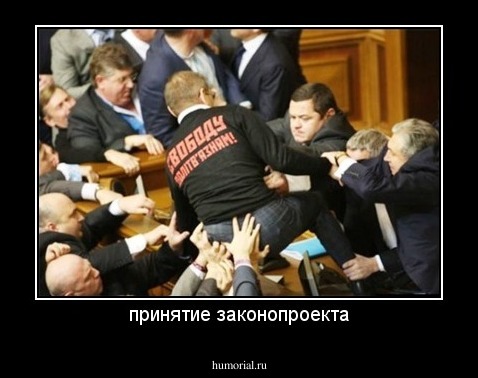 принятие законопроекта