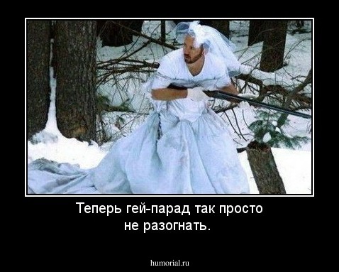 Теперь гей-парад так просто не разогнать.
