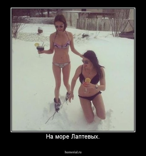 На море Лаптевых.
