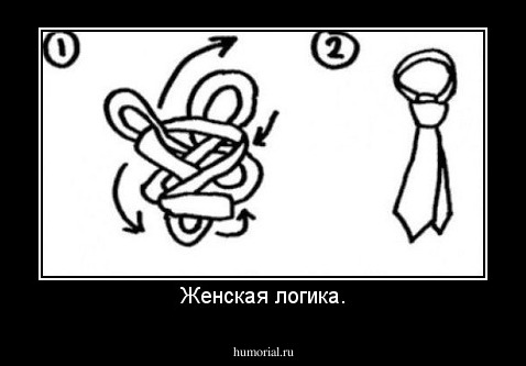 Женская логика.