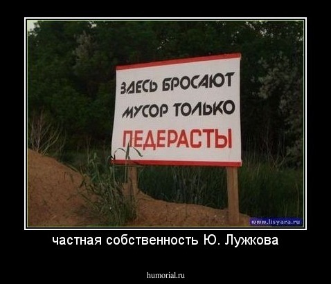 частная собственность Ю. Лужкова