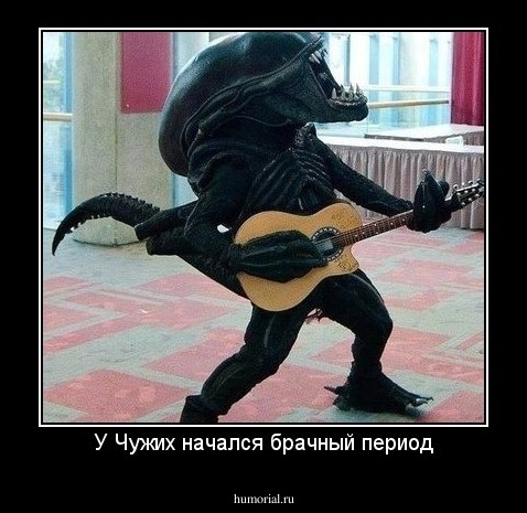 У Чужих начался брачный период