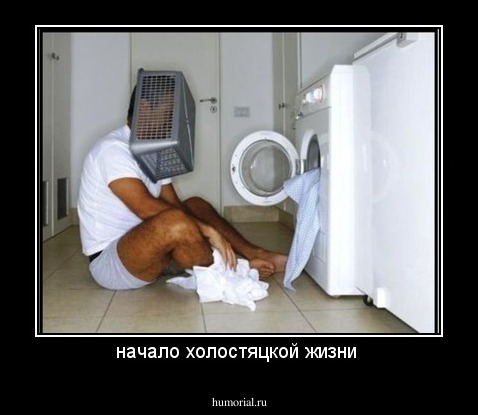 начало холостяцкой жизни 