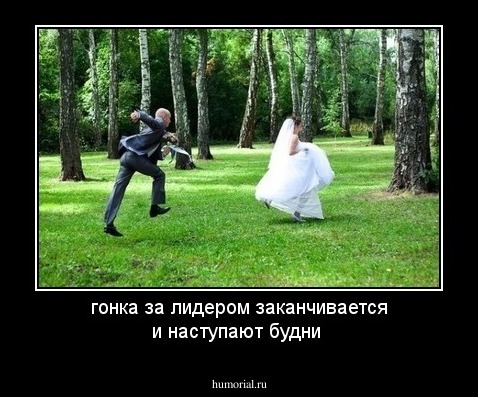 гонка за лидером  заканчивается и наступают будни 