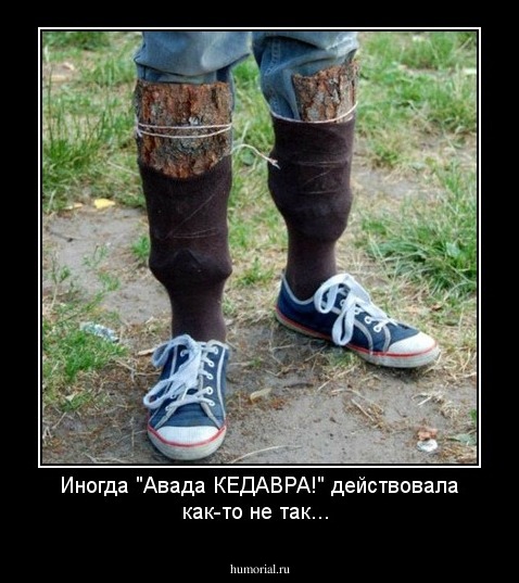 Иногда "Авада КЕДАВРА!" действовала как-то не так...