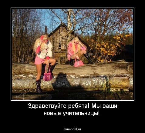 Здравствуйте ребята! Мы ваши новые учительницы!