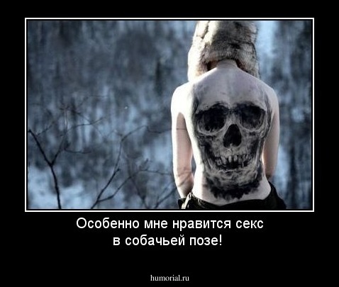 Особенно мне нравится секс в собачьей позе!
