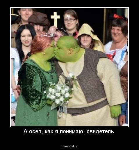 А осел, как я понимаю, свидетель 