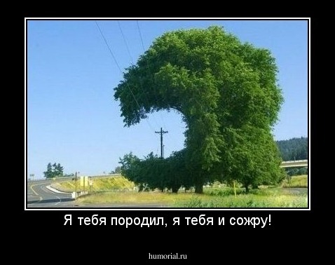 Я тебя породил, я тебя и сожру!