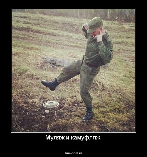 Муляж и камуфляж.