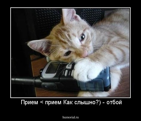  Прием < прием Как слышно?) - отбой