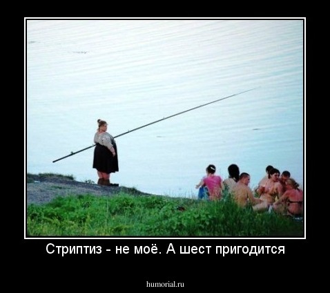 Стриптиз - не моё. А шест пригодится