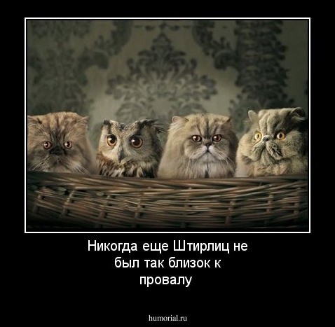 Никогда еще Штирлиц не был так близок к провалу
