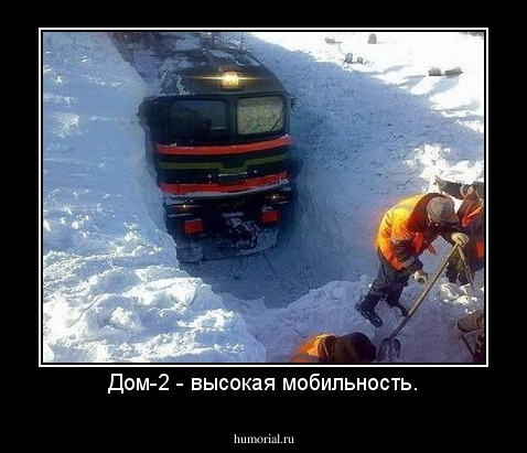 Дом-2 - высокая мобильность.
