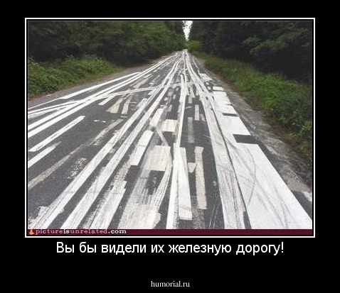 Вы бы видели их железную дорогу!