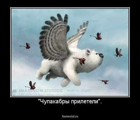"Чупакабры прилетели".