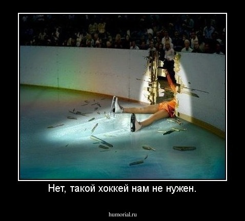 Нет, такой хоккей нам не нужен.