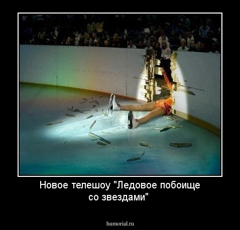 Новое телешоу "Ледовое побоище со звездами"