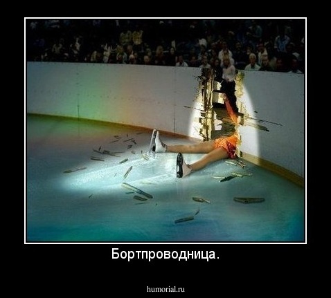 Бортпроводница.