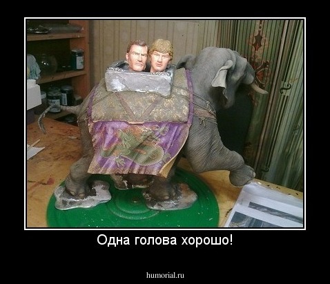 Одна голова хорошо!