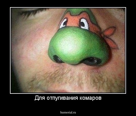 Для отпугивания комаров