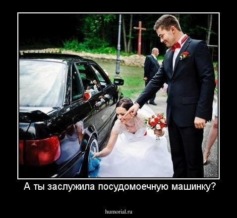  А ты заслужила посудомоечную машинку?