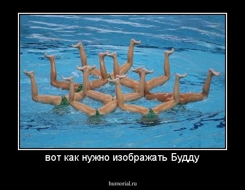 вот как нужно изображать Будду