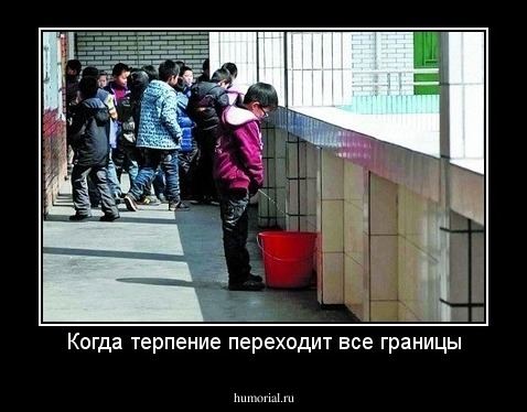 Когда терпение переходит все границы