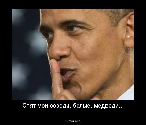 Спят мои соседи, белые, медведи...