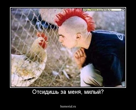 Отсидишь за меня, милый?