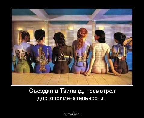 Съездил в Таиланд, посмотрел достопримечательности. 