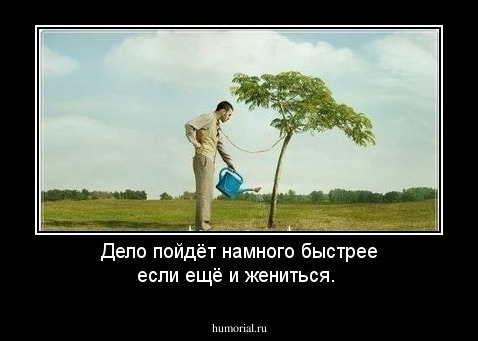 Дело пойдёт намного быстрее если ещё и жениться.