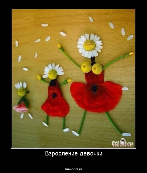 Взросление девочки