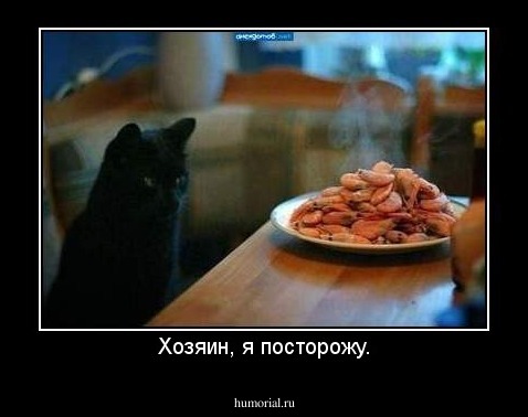 Хозяин, я посторожу.